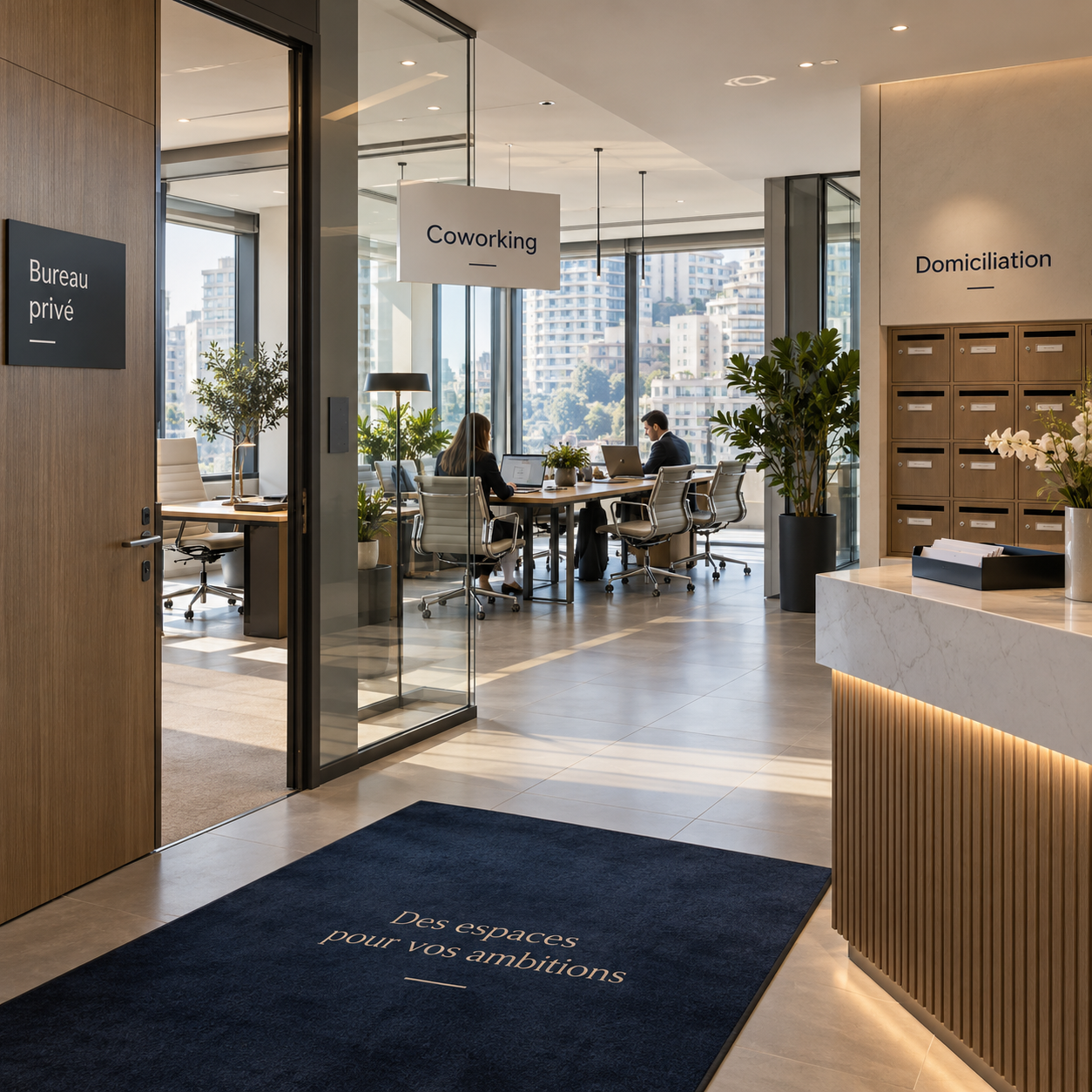 Bureau privé, coworking ou domiciliation à Monaco : quel arbitrage selon son activité