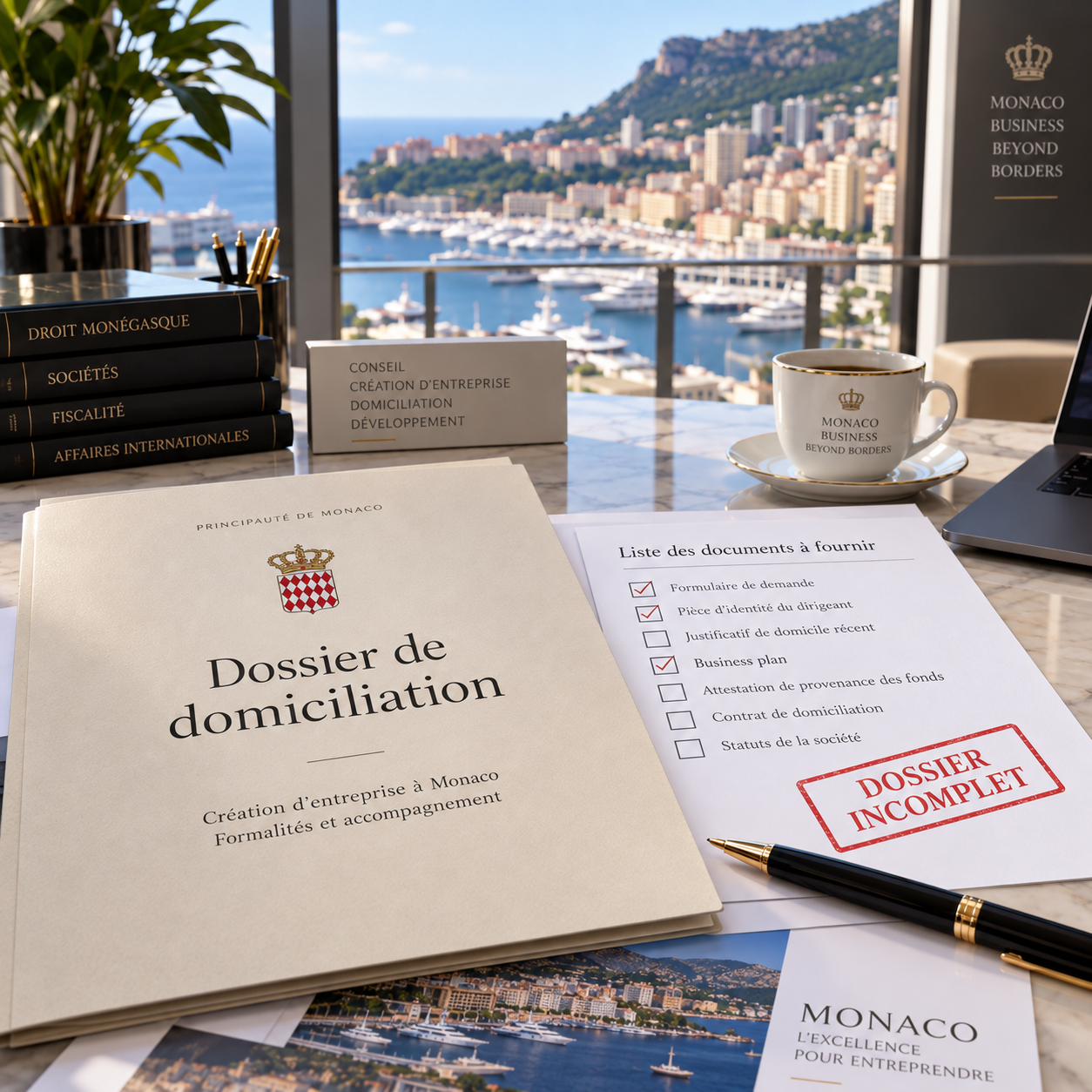 Domiciliation d'entreprise à Monaco : les erreurs qui font échouer un dossier